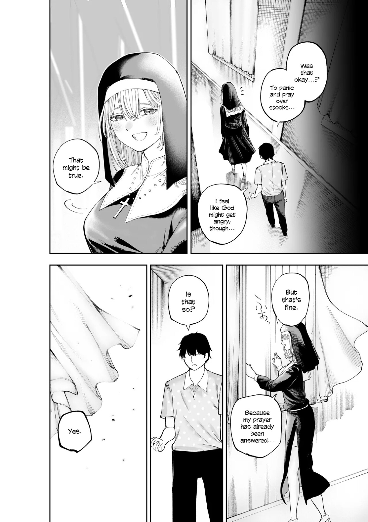 Hentai Manga Comic-Until I fell into depravity with the nun-Read-45